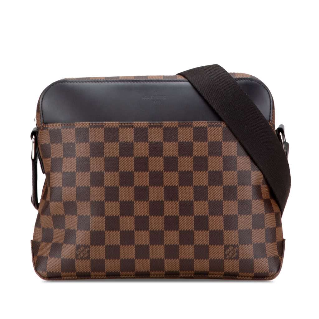 Louis Vuitton Damier Ebene Jake PM Brown Canvas Very good - Front View