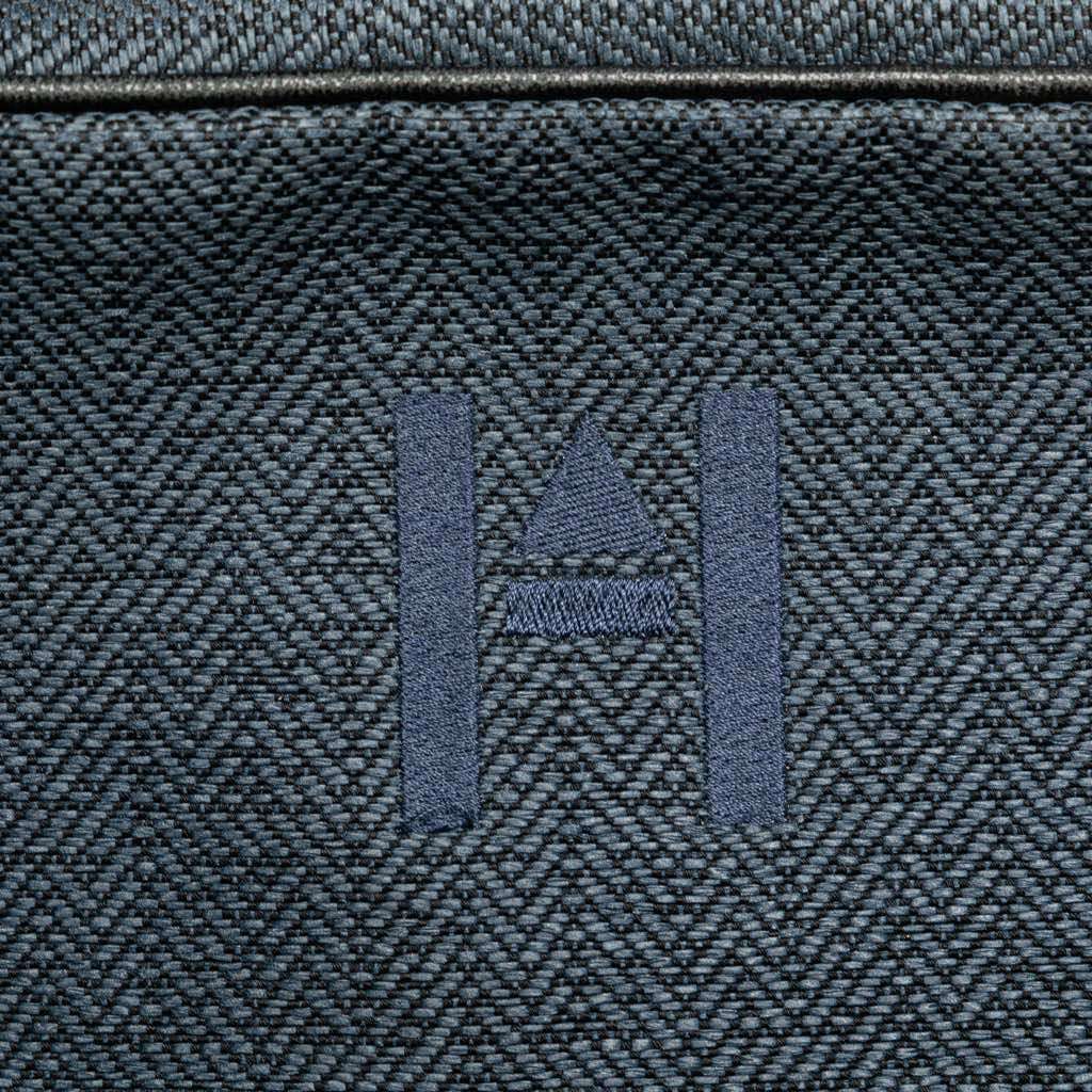 Hermès Toile Globe Trotter Pouch MM Blue Canvas Good condition - Box View