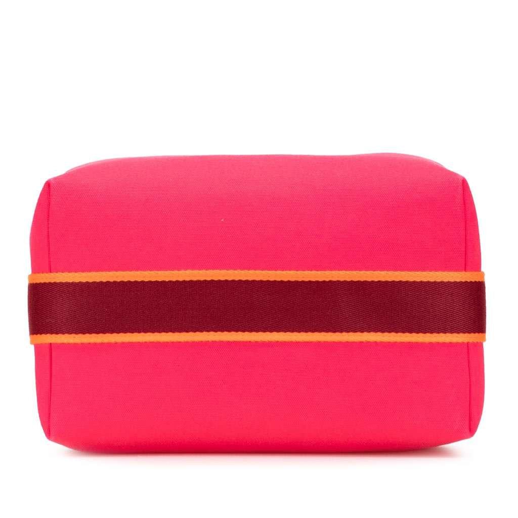 Hermès Large Canvas Bride A Brac Pink Canvas Good condition - Inside View