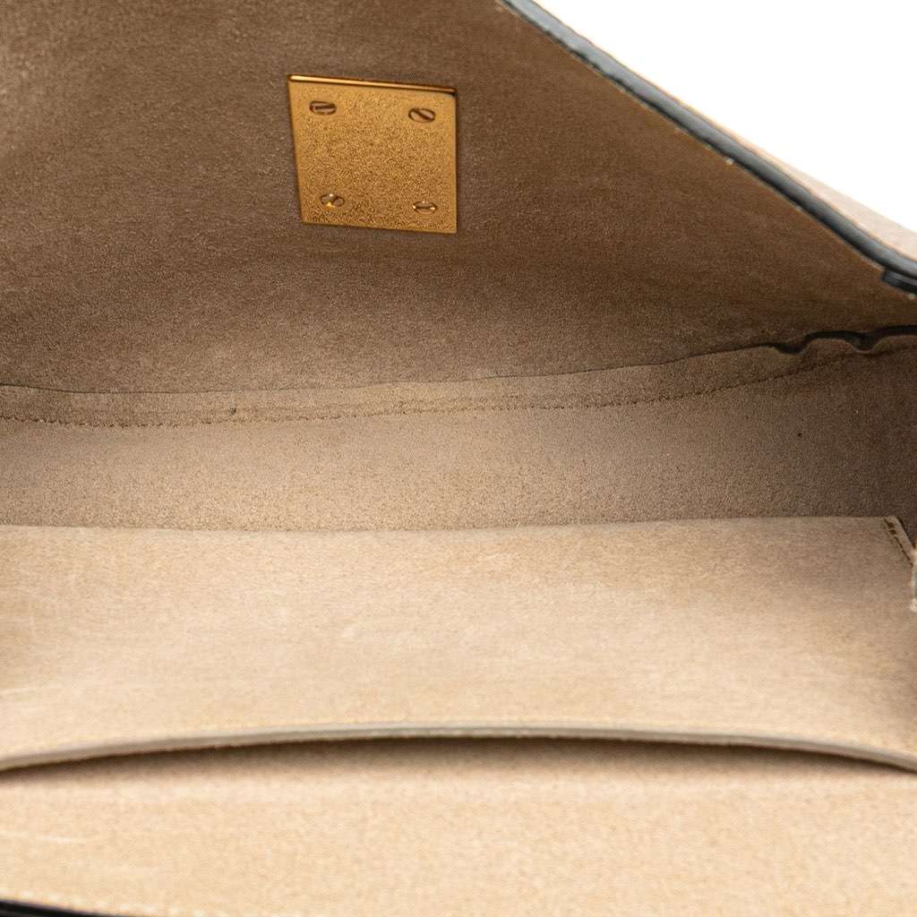 Chloé Small Leather Drew Crossbody Brown Leather Good condition - Model View