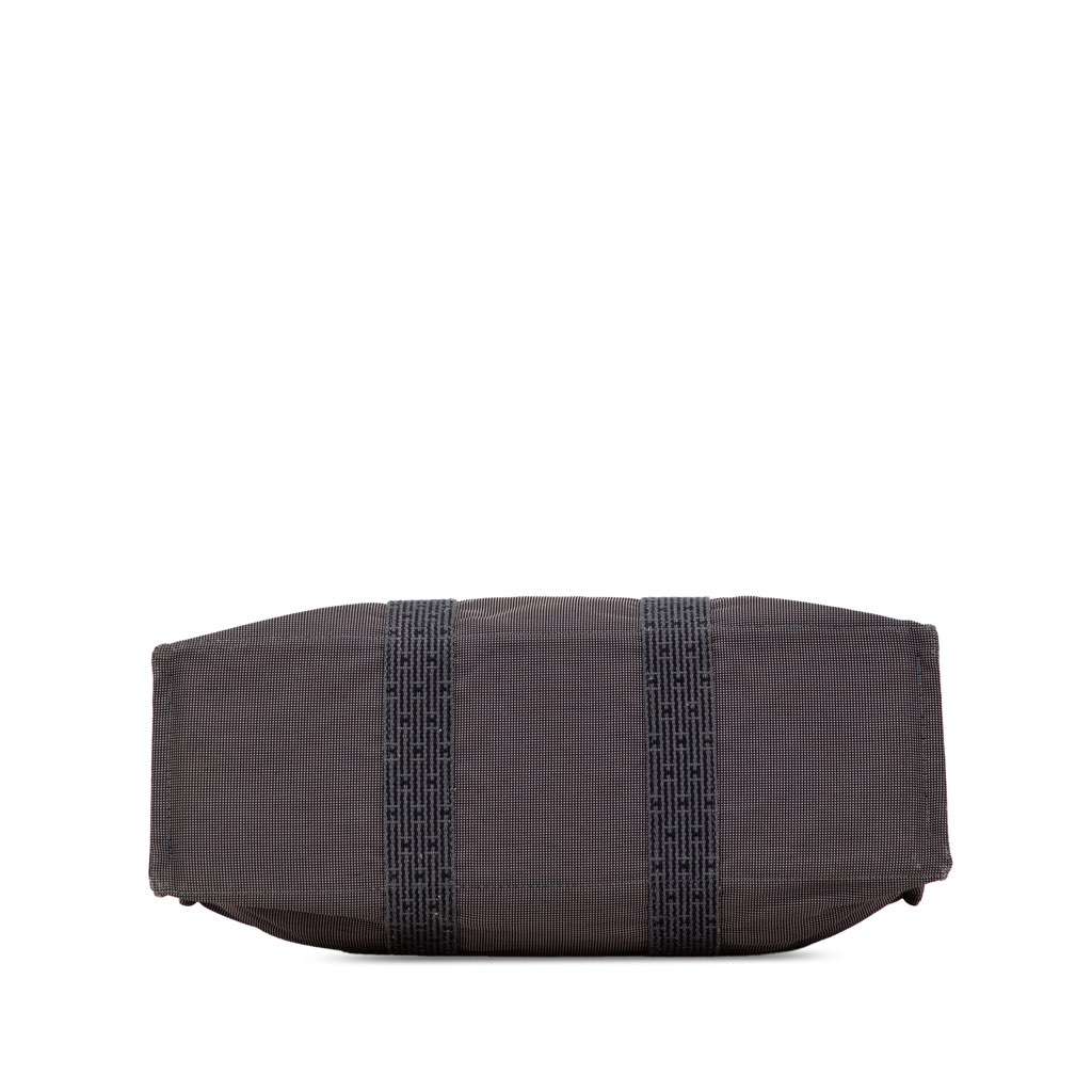 Hermès Canvas Herline GM Grey Canvas Fair condition - Inside View