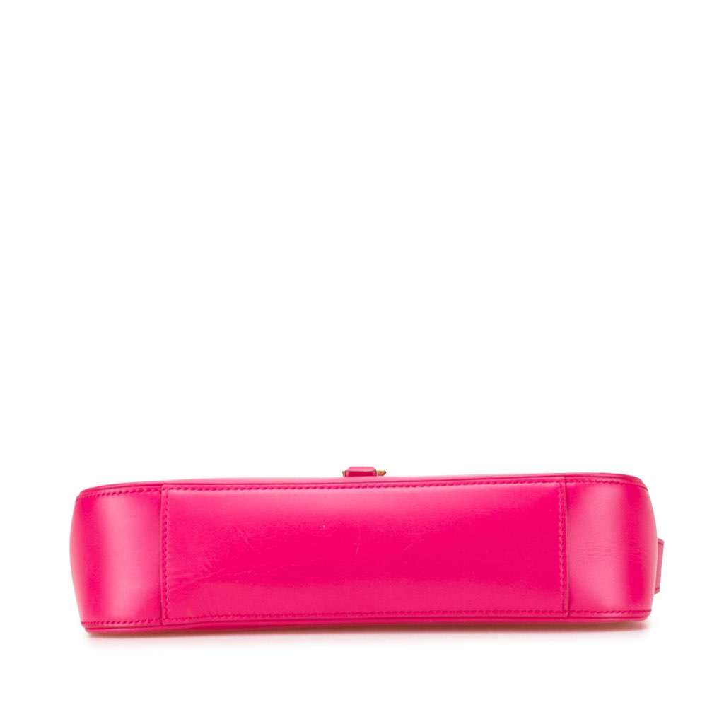 Saint Laurent Smooth Leather Le 5 a 7 Shoulder Bag Pink Leather Very good - Inside View