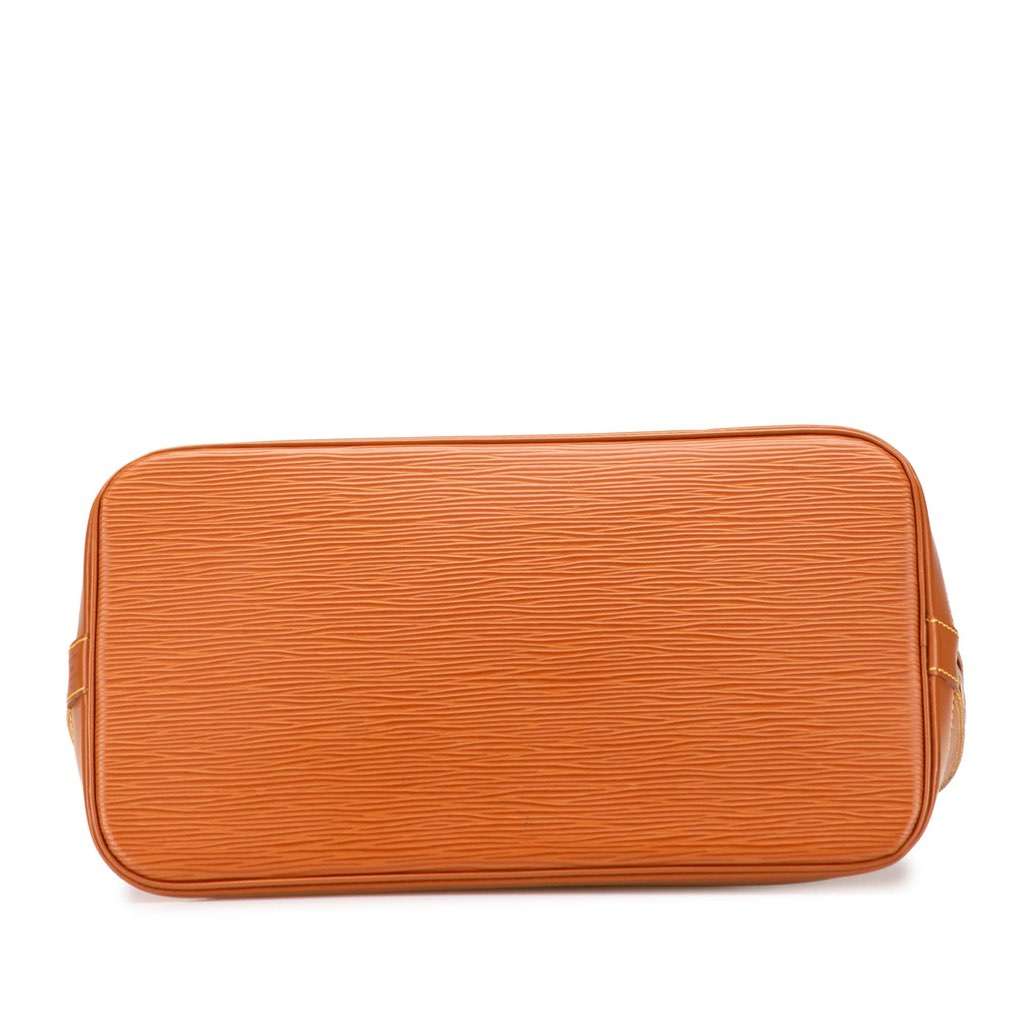 Louis Vuitton Epi Alma PM Brown Leather Very good condition - Inside View