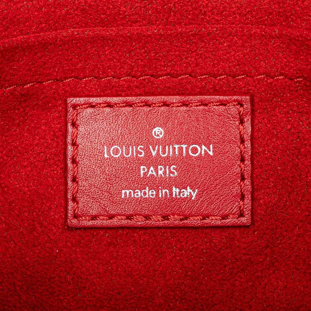 Louis Vuitton New Wave Chain Bag PM Red Leather Very good - Box View