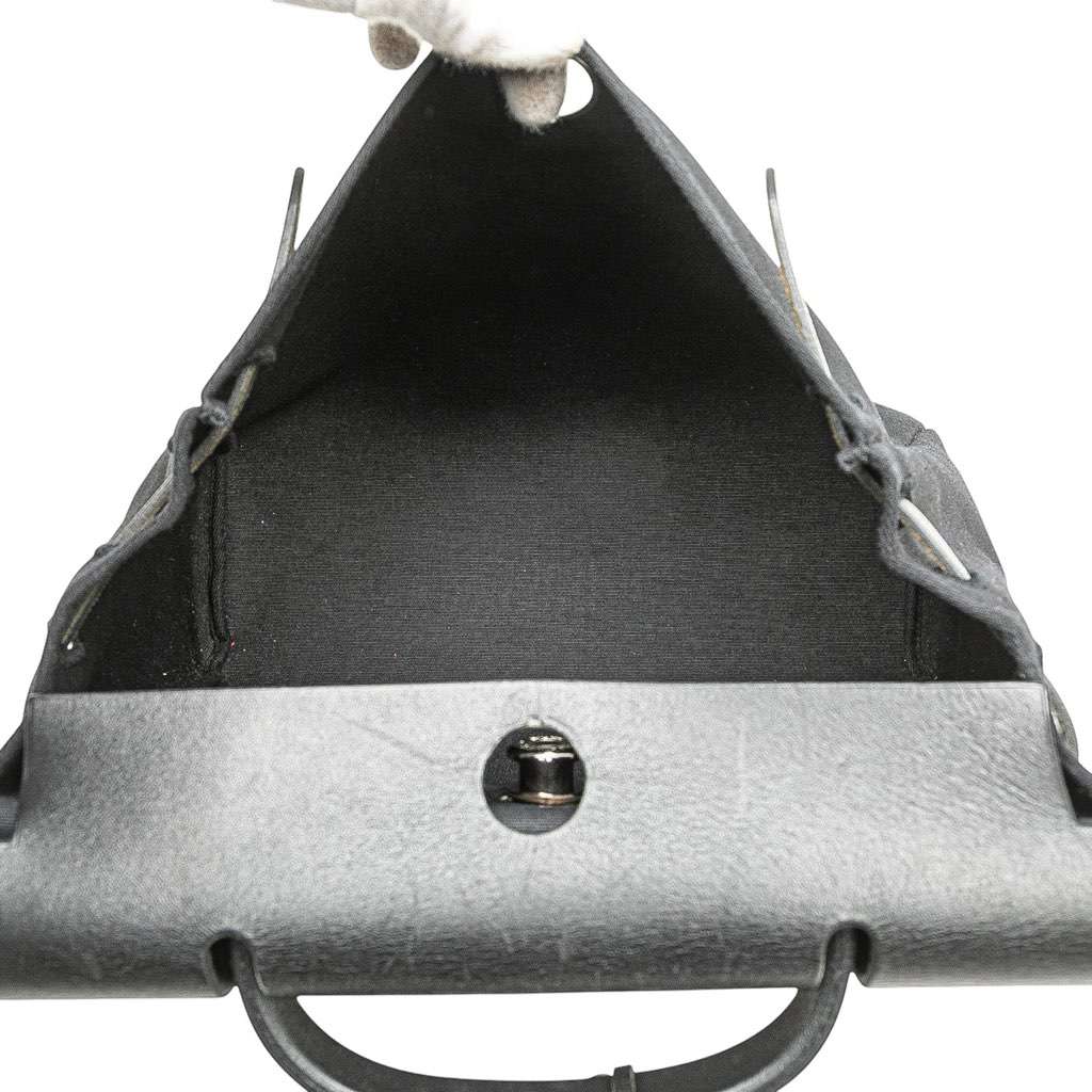 Hermès Toile Herbag PM Black Canvas Good condition - Model View