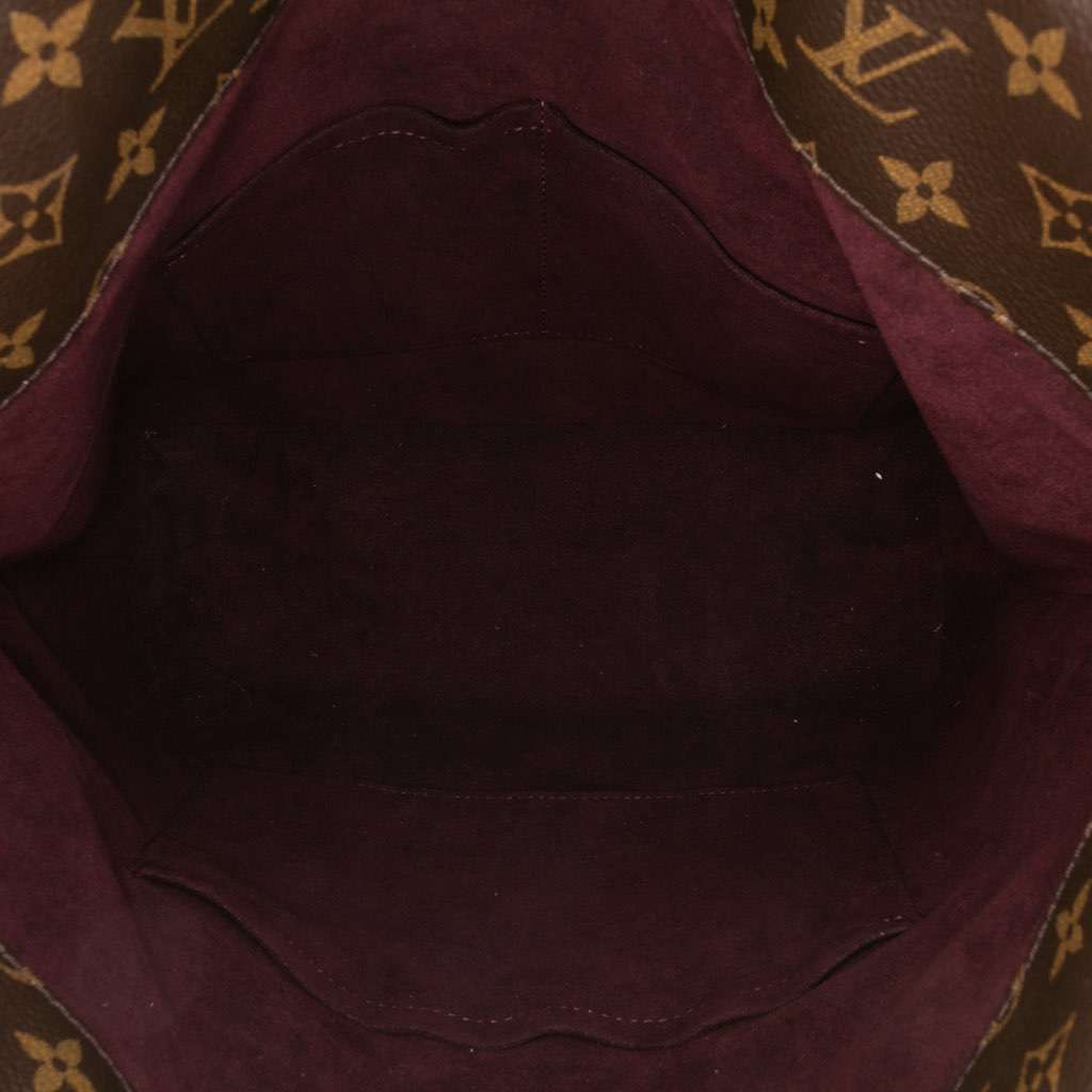 Louis Vuitton Monogram Melie Satchel Brown Canvas Good - Model View