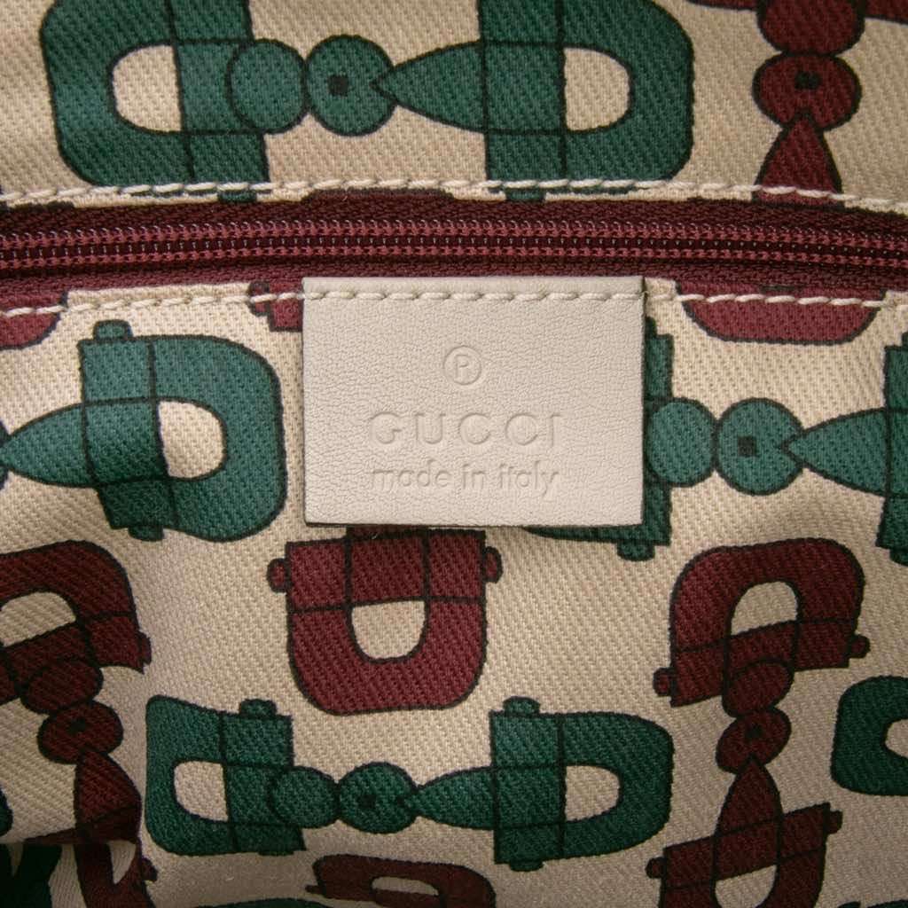 Gucci Guccissima Princy Shoulder Bag White Leather Good - Box View