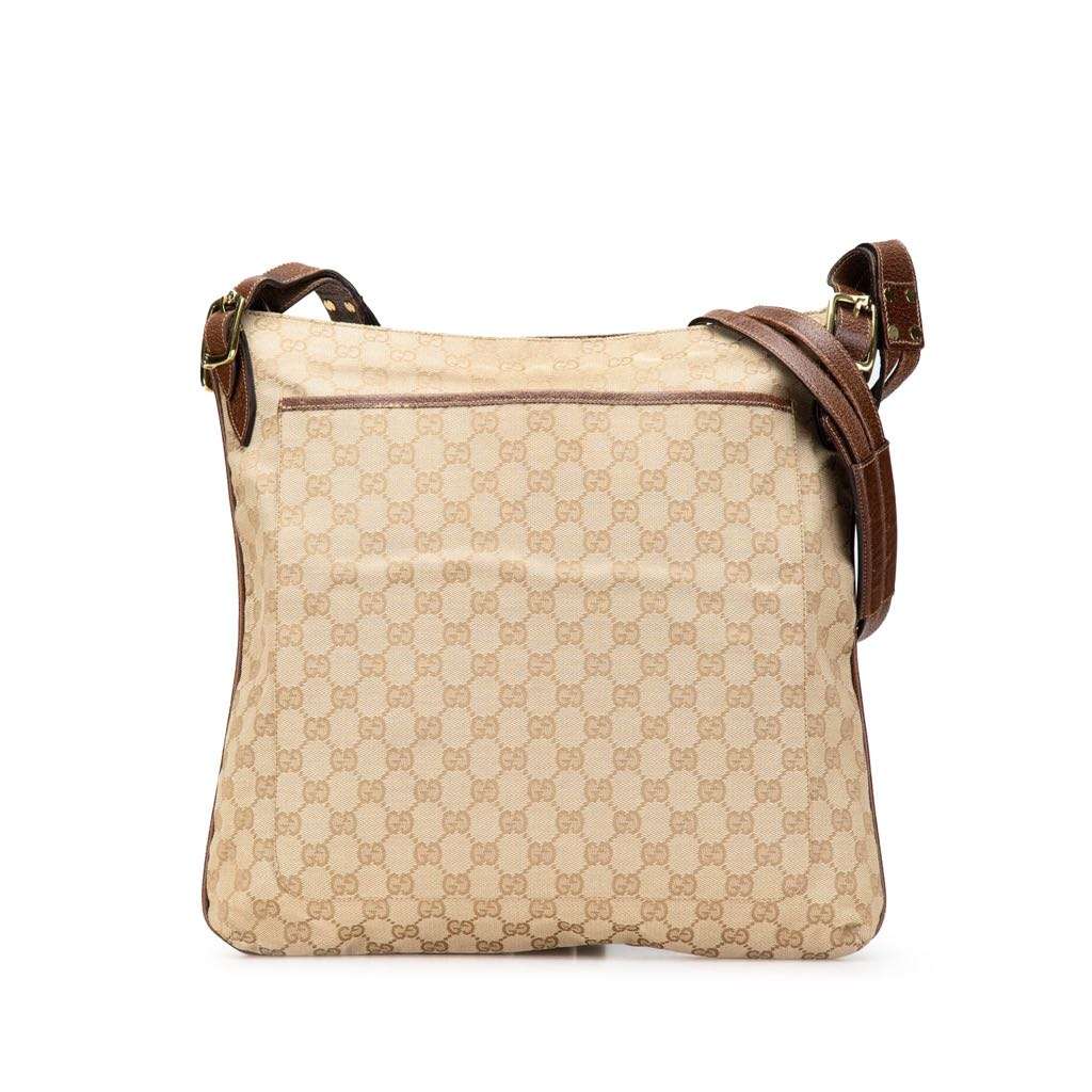 Gucci GG Canvas Crossbody Brown Canvas Good condition - Front View