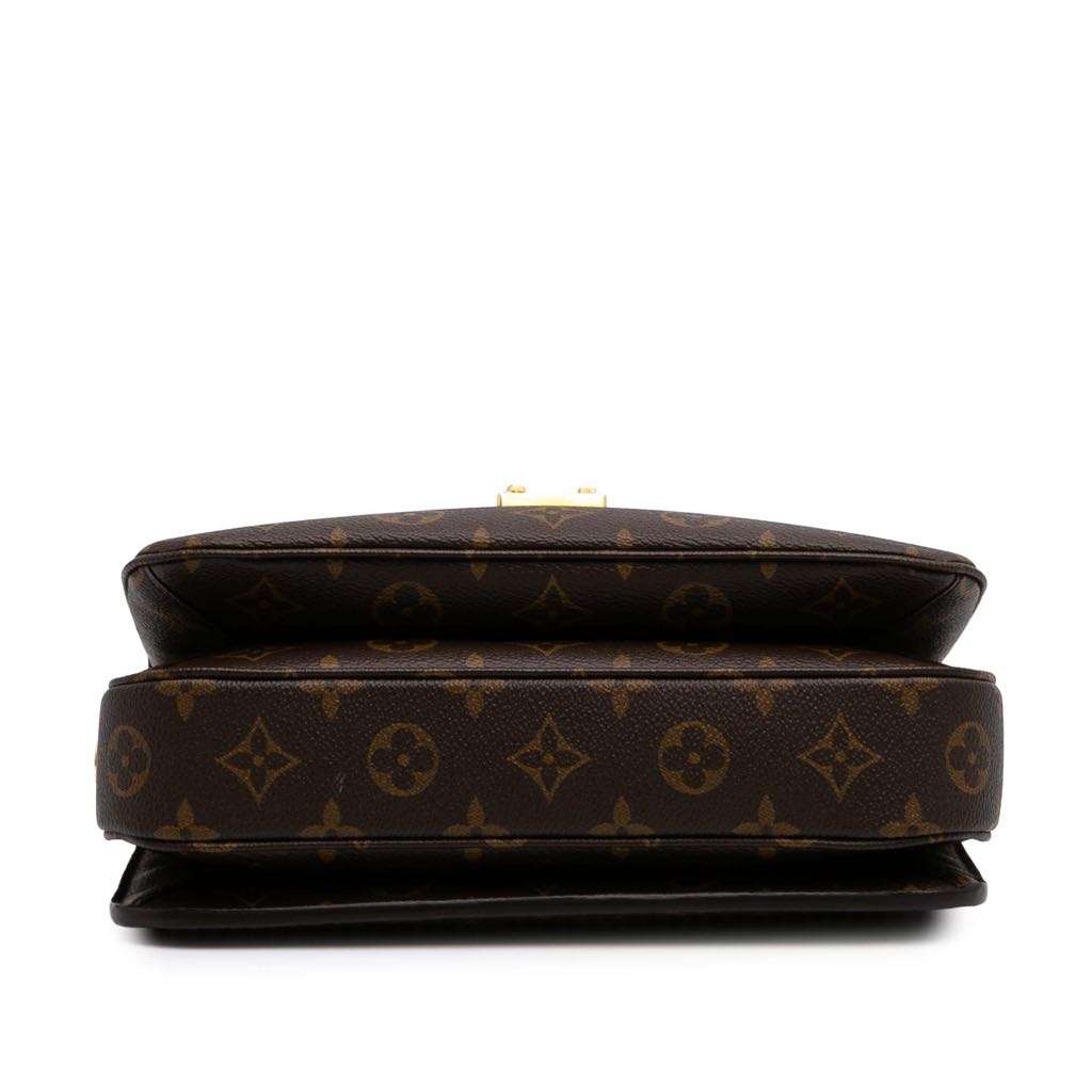 Louis Vuitton Monogram Pochette Metis Brown Canvas Good condition - Inside View