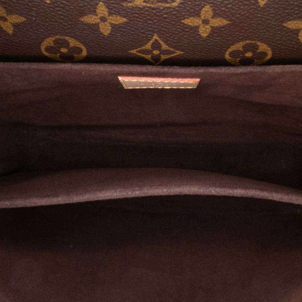 Louis Vuitton Monogram Pochette Metis Brown Canvas Good condition - Model View