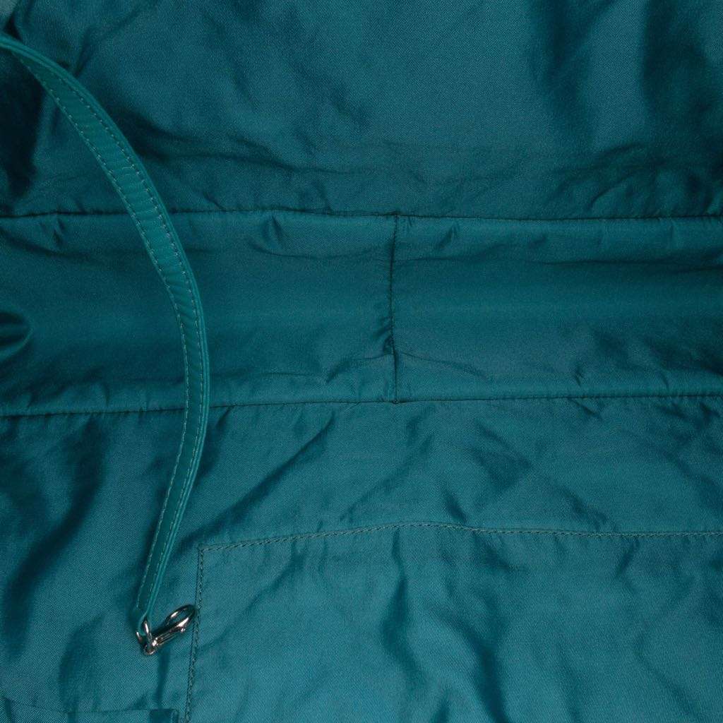 Chanel CC Quilted Nylon Graffiti Watercolour Shopping Tote Blue Good condition - Model View