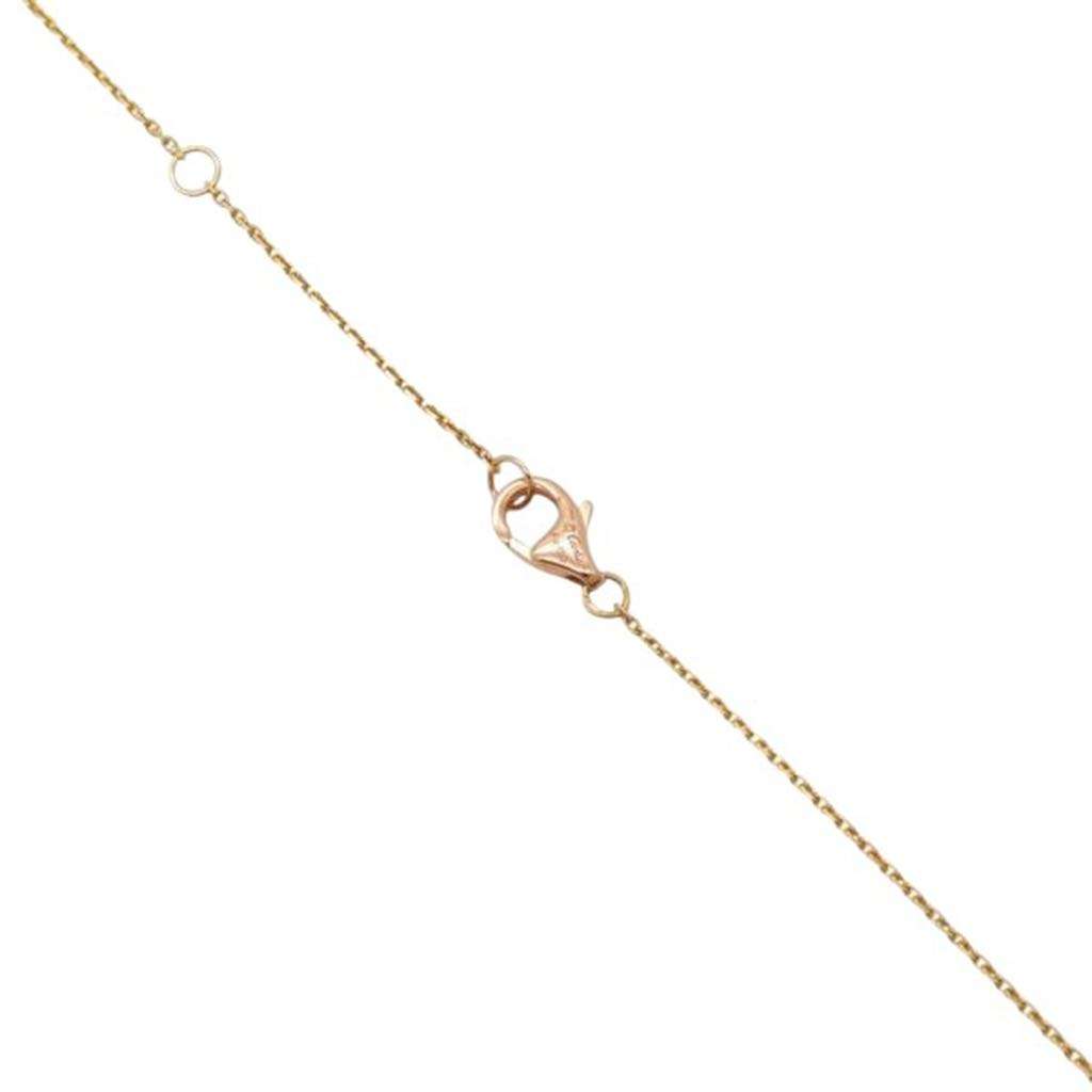 Cartier 18K Rose Gold Onyx and Tsavorite Garnet Panthère de Cartier Pendant Necklace Pink Rose Gold Good condition - Model View