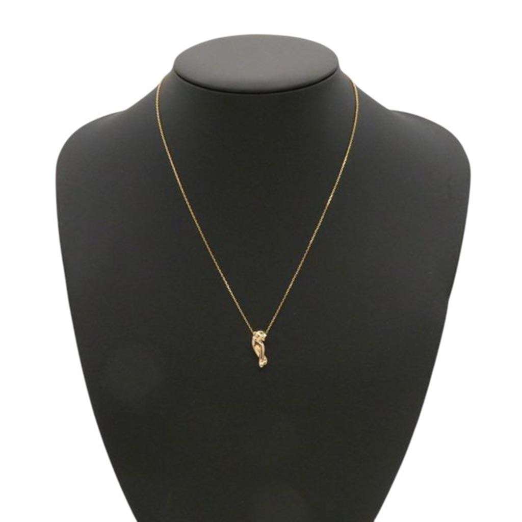 Cartier 18K Rose Gold Onyx and Tsavorite Garnet Panthère de Cartier Pendant Necklace Pink Rose Gold Good condition - Box View