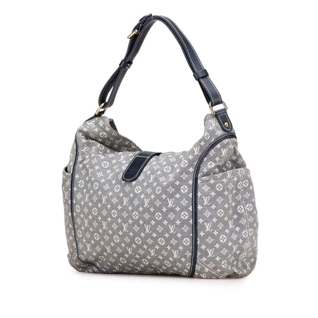 Louis Vuitton Monogram Mini Lin Idylle Romance Grey Canvas Good condition - Back View