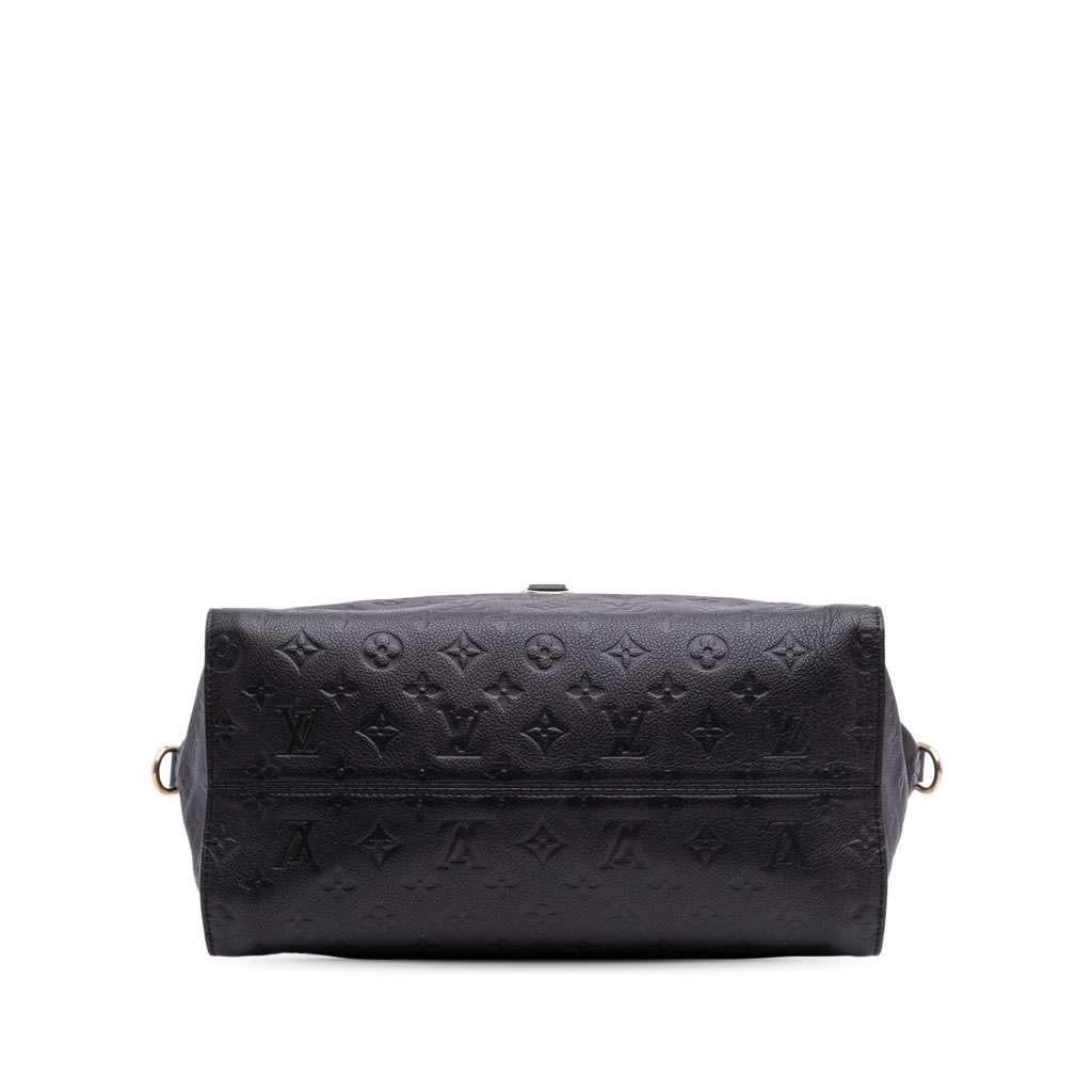 Louis Vuitton Monogram Empreinte Lumineuse PM Black Leather Good - Inside View