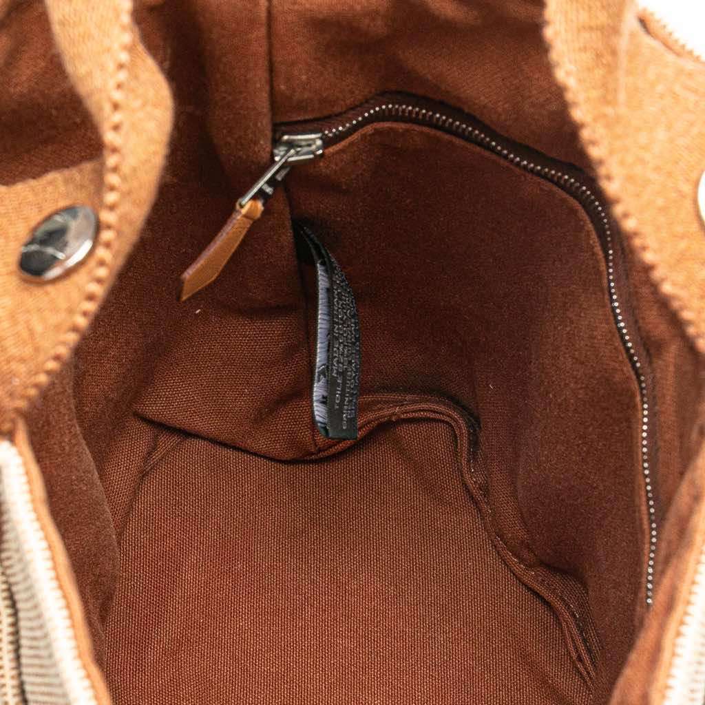 Hermès Toile Saxo PM Brown Canvas Good condition - Model View