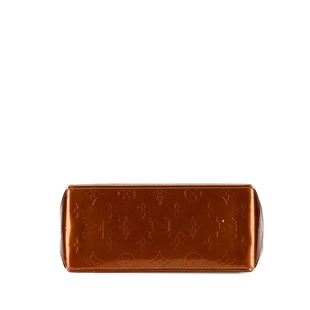 Louis Vuitton Monogram Vernis Reade PM Brown Leather Good - Inside View