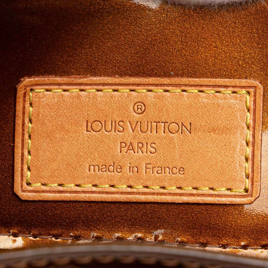 Louis Vuitton Monogram Vernis Reade PM Brown Leather Good - Box View