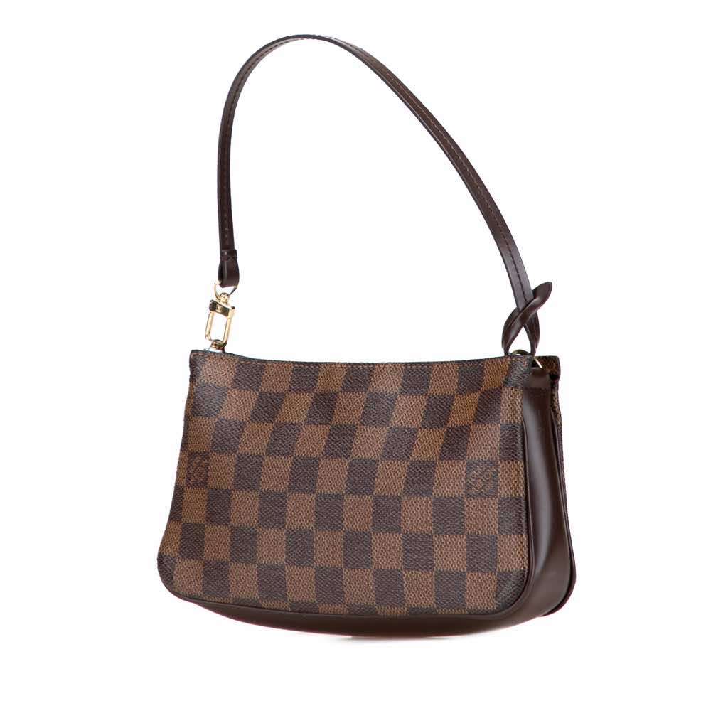 Louis Vuitton Damier Ebene Navona Brown Canvas Good condition - Back View