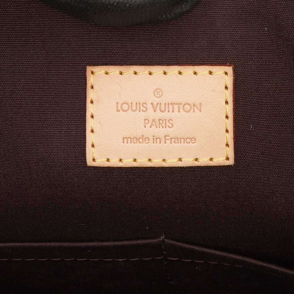 Louis Vuitton Monogram Vernis Alma PM Purple Leather Good condition - Box View