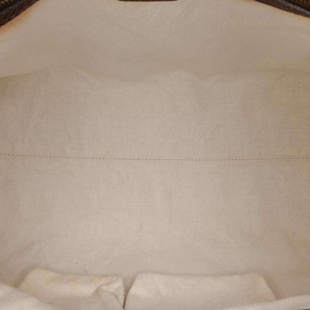Gucci GG Canvas Running Tote Brown Canvas Good condition - Model View