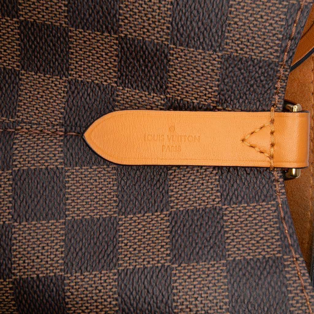 Louis Vuitton Damier Ebene Neonoe MM Brown Canvas Good condition - Box View