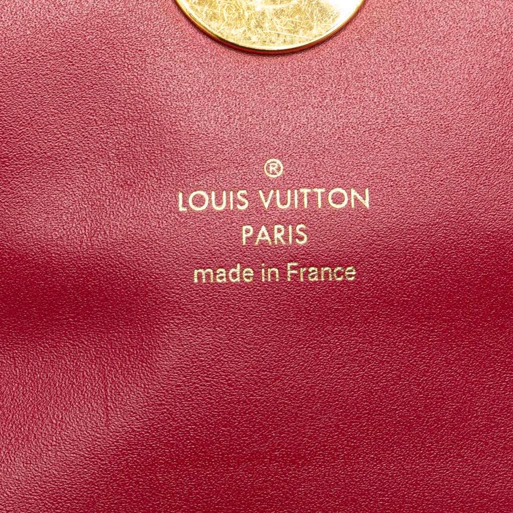 Louis Vuitton Monogram Flore Wallet On Chain Brown Canvas Very good - Box View