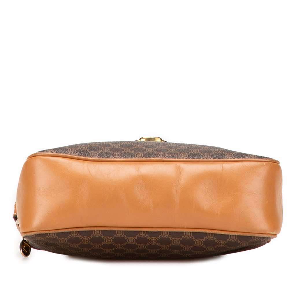 Celine Macadam Coated Canvas Crossbody Brown Canvas Good condition - Inside View