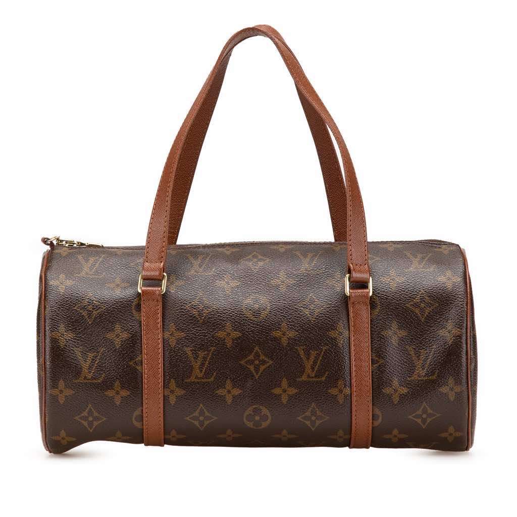 Louis Vuitton Monogram Papillon 30 Brown Canvas Good - Front View