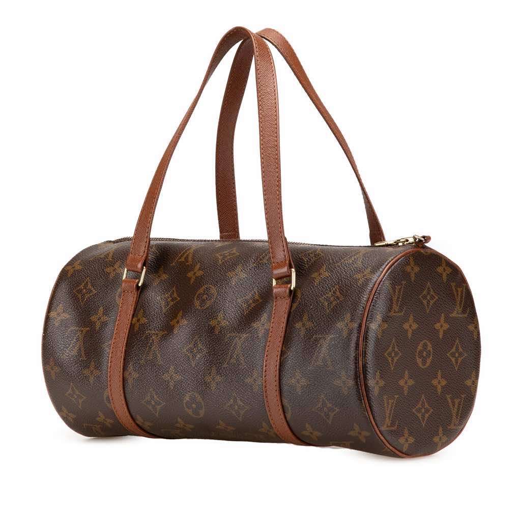 Louis Vuitton Monogram Papillon 30 Brown Canvas Good - Back View