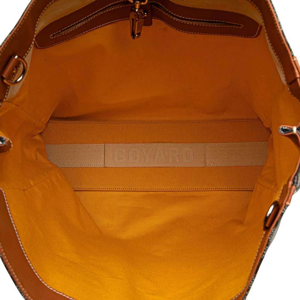 Goyard Goyardine Voltaire Black Canvas Good - Model View
