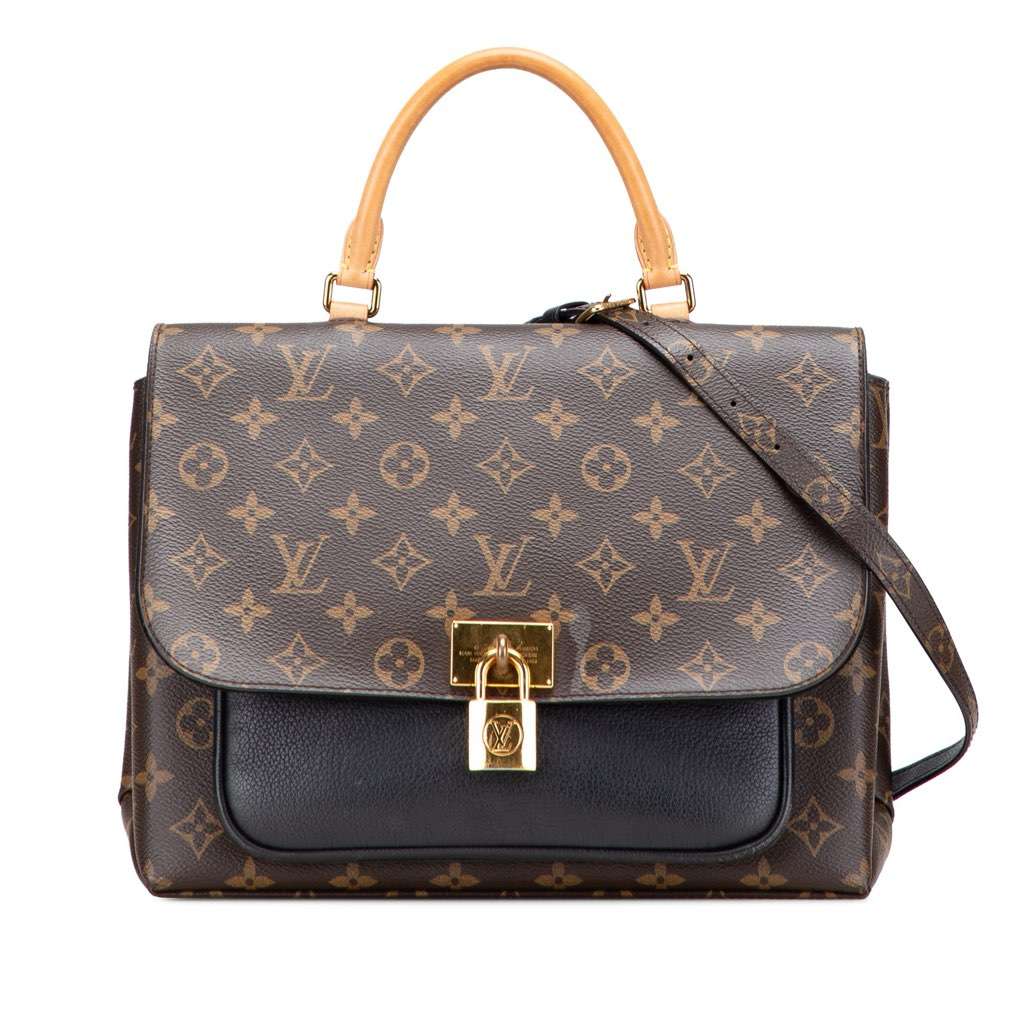 Louis Vuitton Monogram Marignan Brown Canvas Very good - Front View