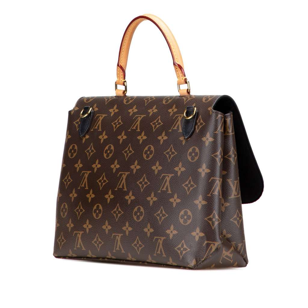 Louis Vuitton Monogram Marignan Brown Canvas Very good - Back View