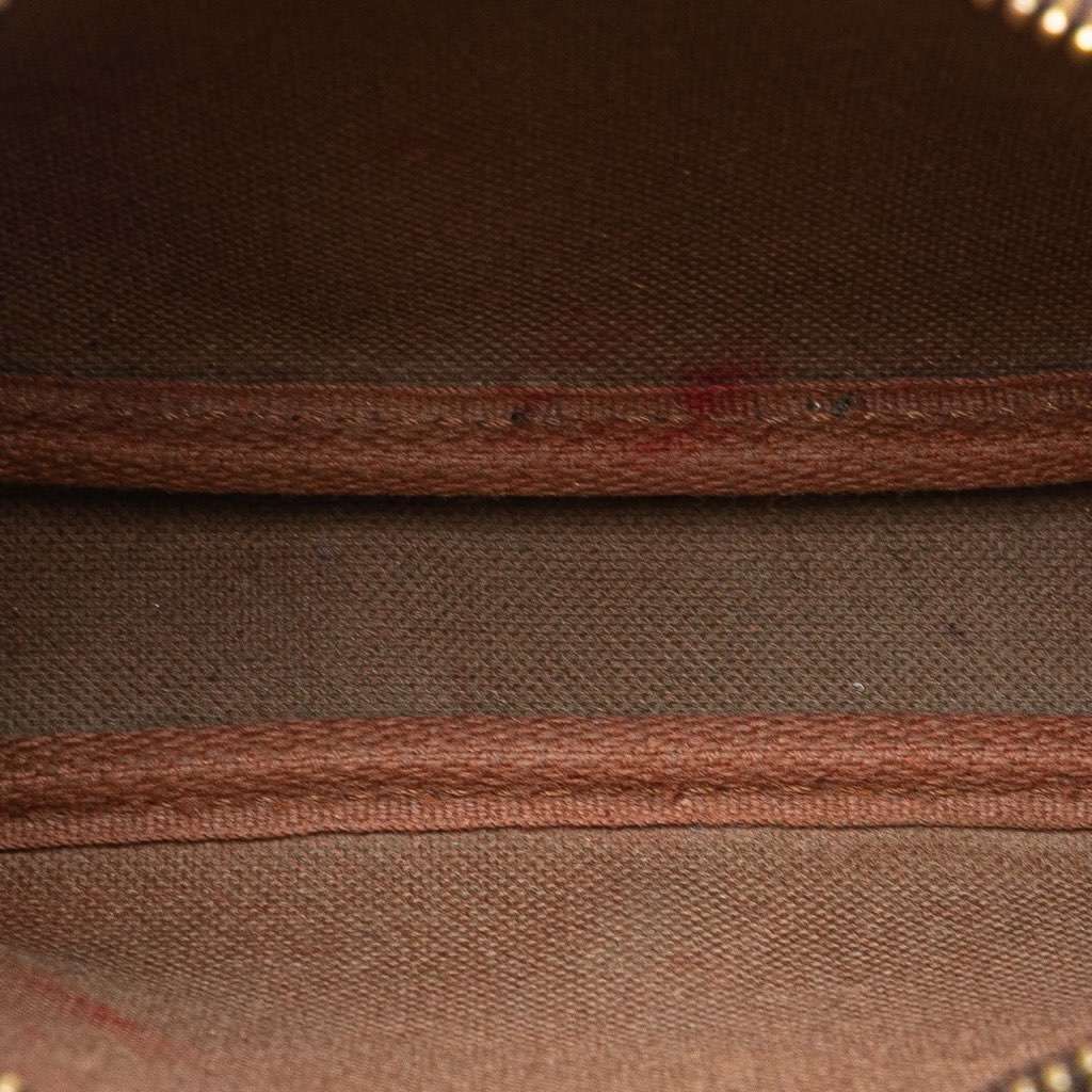 Louis Vuitton Monogram Mini Pochette Accessoires Brown Canvas Very good - Model View