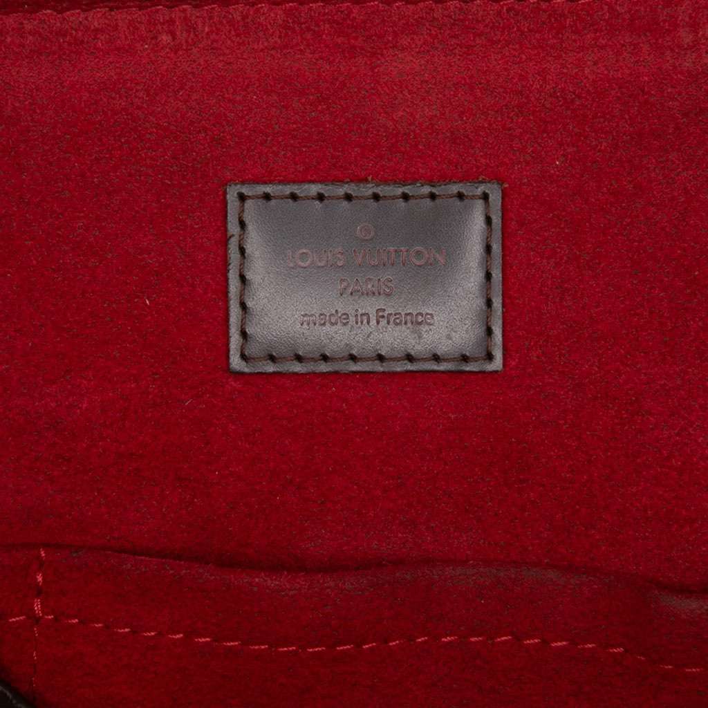 Louis Vuitton Damier Ebene Trevi PM Brown Canvas Good - Box View