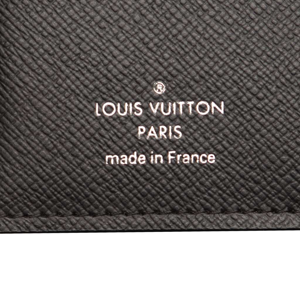 Louis Vuitton Monogram Pastel Cross Card Holder Black Canvas Very good condition - Box View