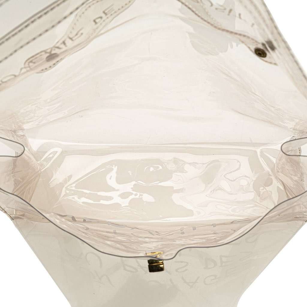 Hermès Vinyl Souvenir De L Exposition Kelly Handbag White Good condition - Model View