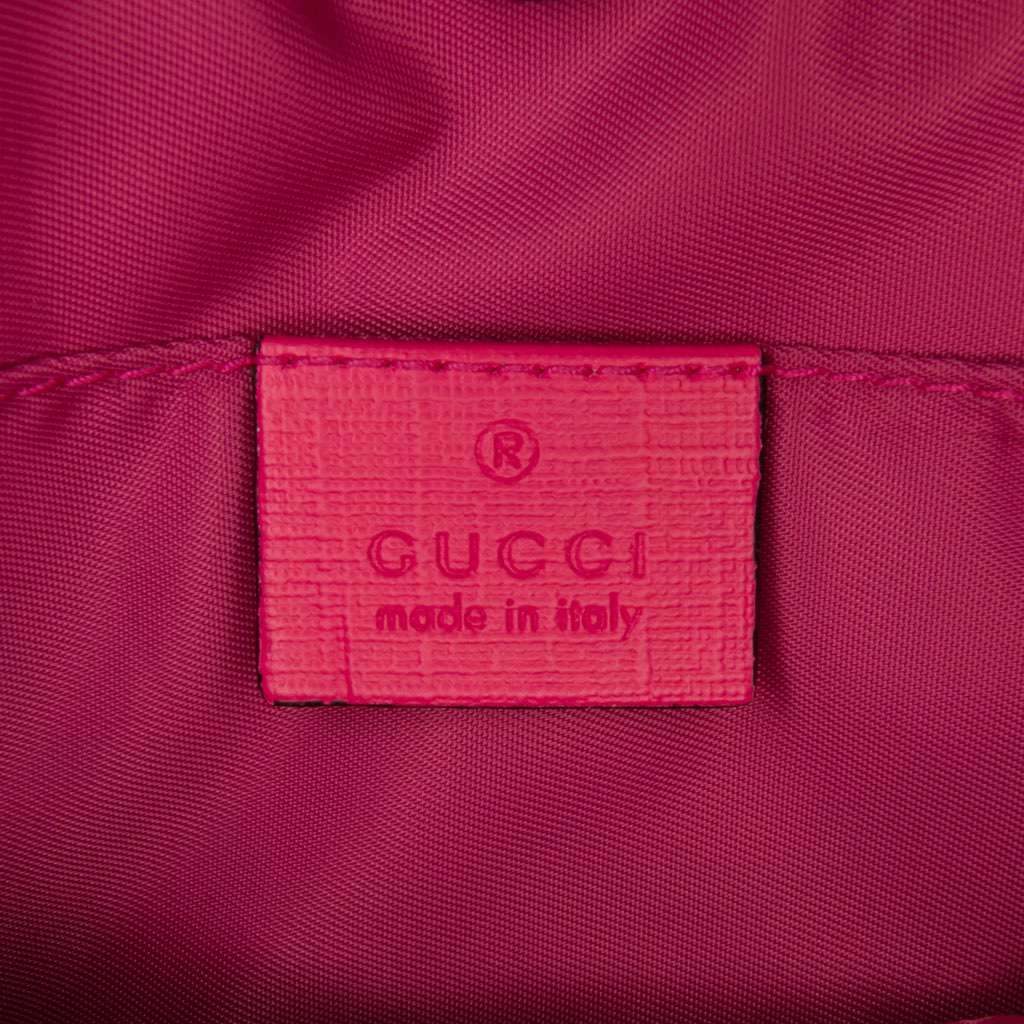 Gucci Kids GG Supreme Bat Handbag Brown Canvas Good condition - Box View