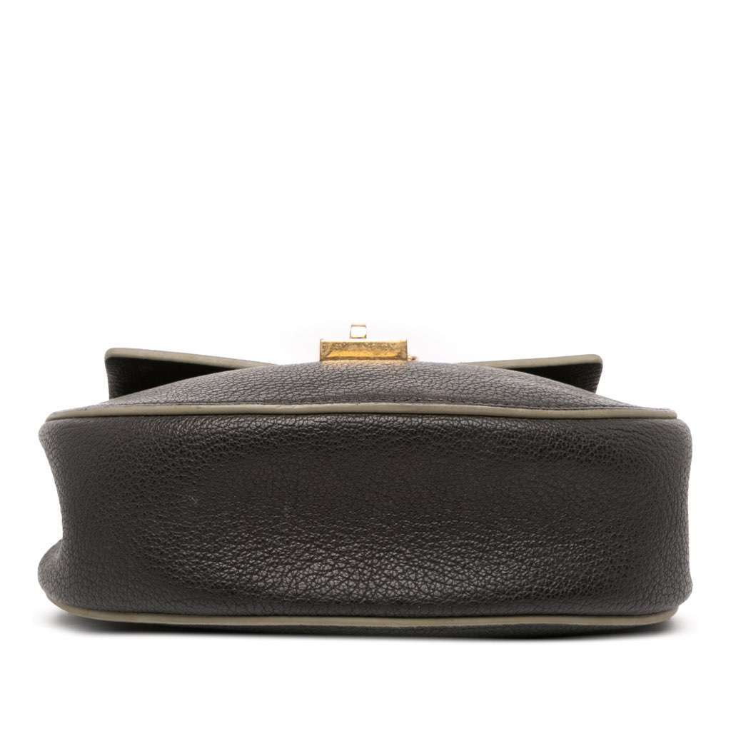 Chloé Mini Leather Drew Crossbody Black Leather Good condition - Inside View