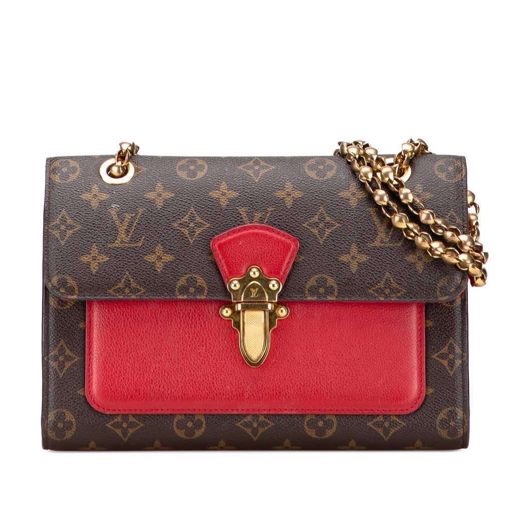 Louis Vuitton Monogram Victoire Brown Canvas Very good - Front View