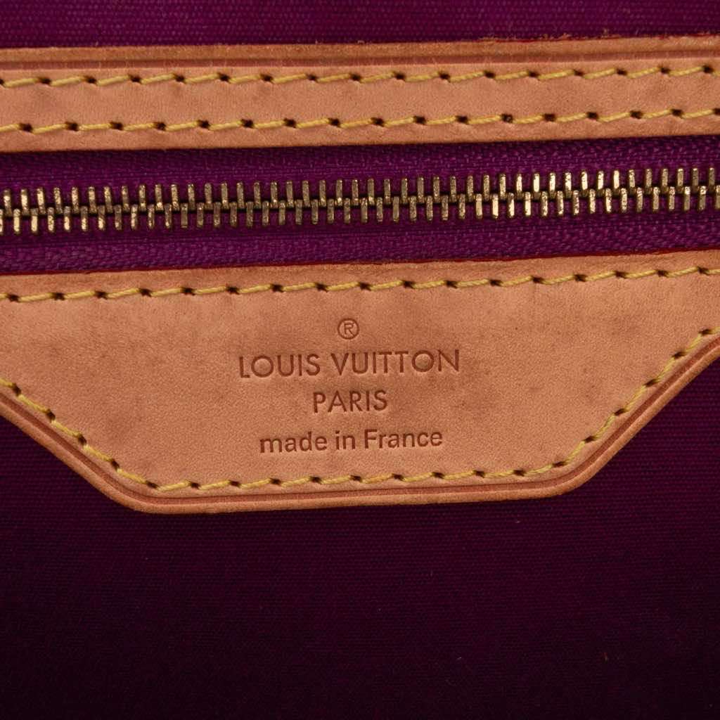 Louis Vuitton Monogram Vernis Brea GM Red Leather Good - Box View