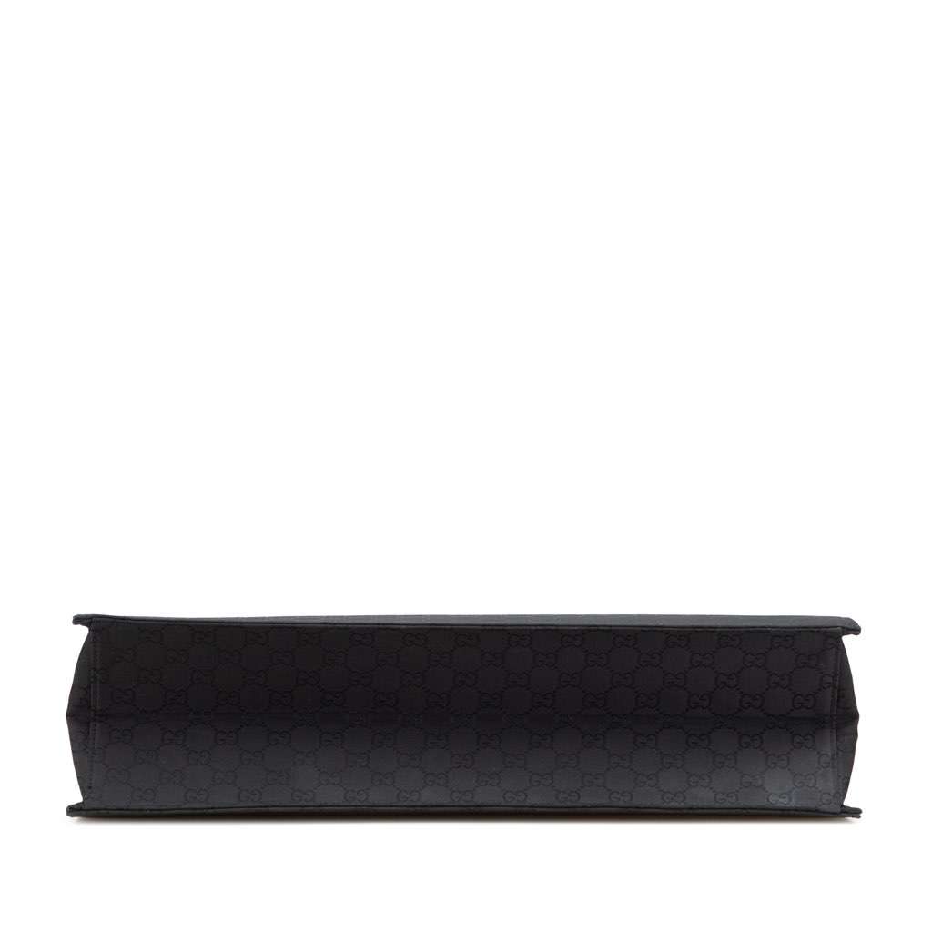 Gucci GG Nylon Executive Business Bag Black Good condition - Inside View