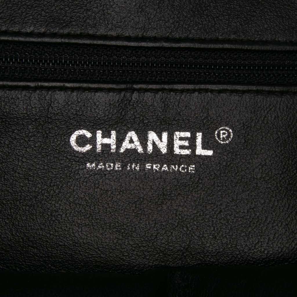 Chanel CC Tweed Chain Fantasy Crossbody Black Tweed Very good - Box View