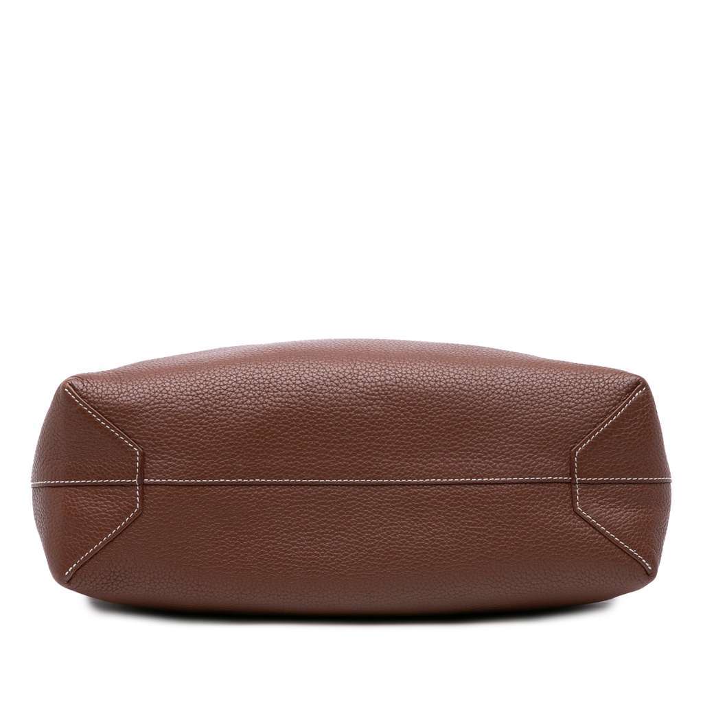 Hermès Clemence Double Sens 36 Brown Leather Good condition - Inside View