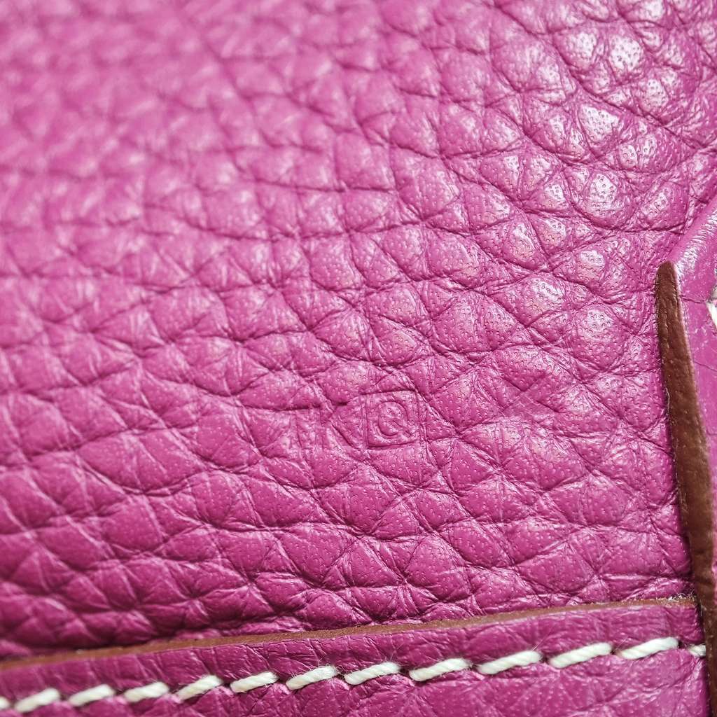 Hermès Clemence Double Sens 36 Brown Leather Good condition - Box View