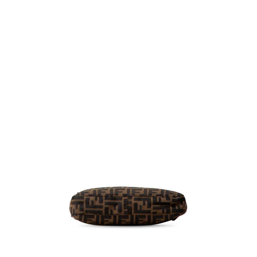 Fendi Zucca Canvas Shoulder Bag Brown Canvas Very good - Inside View