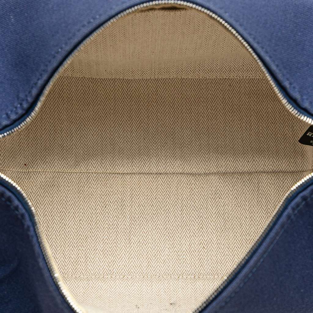Hermès Small Canvas Bride A Brac Blue Canvas Very good - Model View