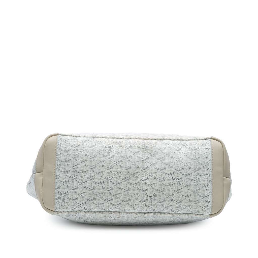 Goyard Goyardine Artois PM White Canvas Very good condition - Inside View