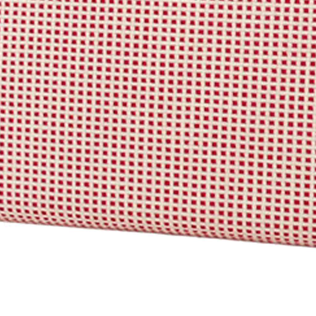 Hermès Toile Quadrille and Swift Kelly II Sellier 28 Red Canvas Good condition - Box View