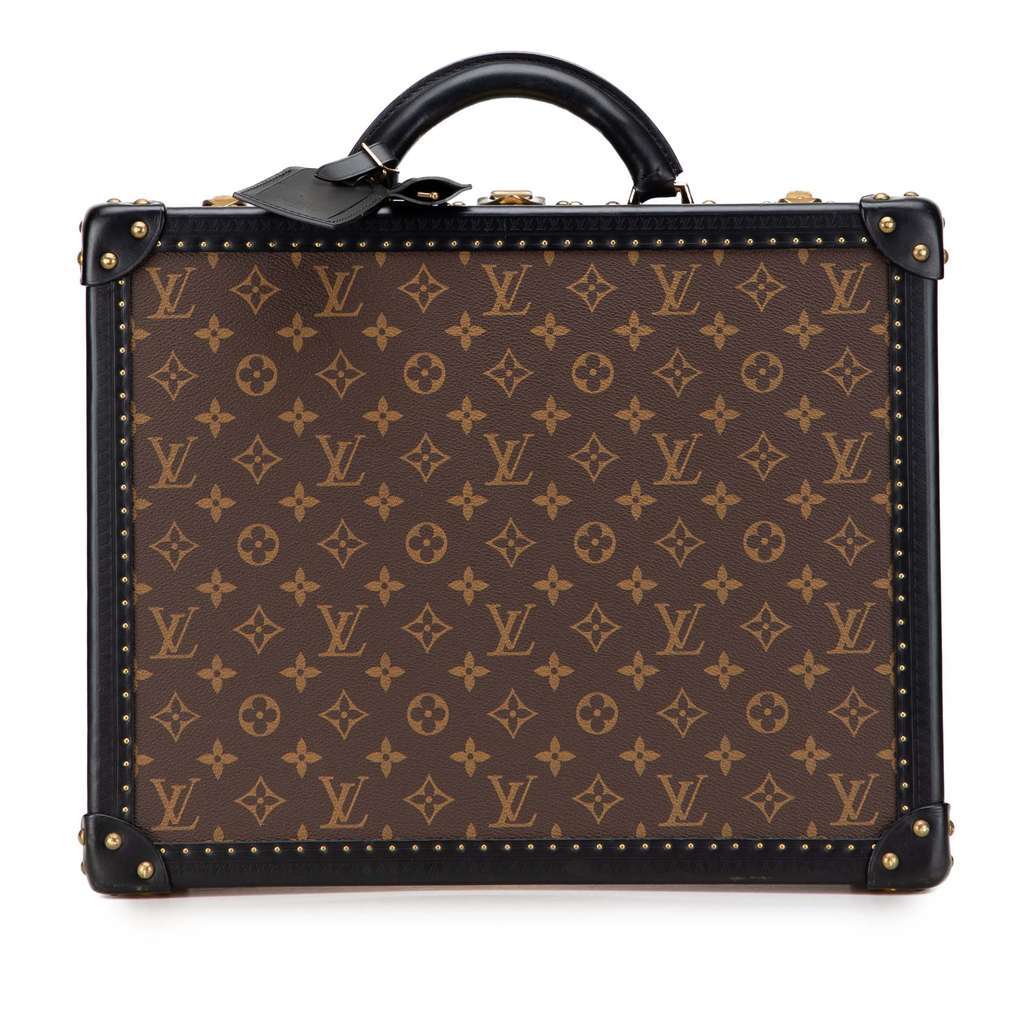 Louis Vuitton Monogram Reverse Cotteville 40 Brown Good - Front View